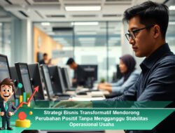 Strategi Bisnis Transformatif Mendorong Perubahan Positif Tanpa Mengganggu Stabilitas Operasional Usaha